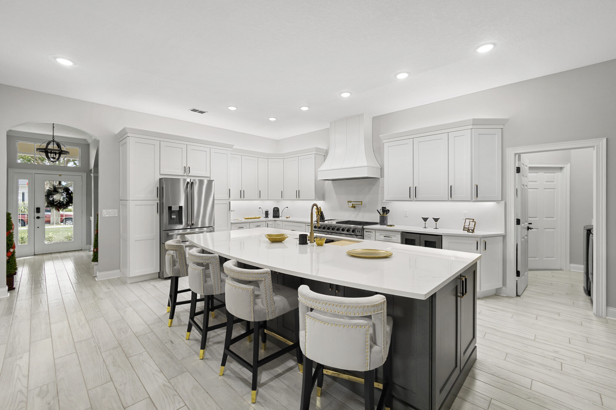 Contemporary Transitional Kitchen Remodel by Complete Remodel LLC project photo